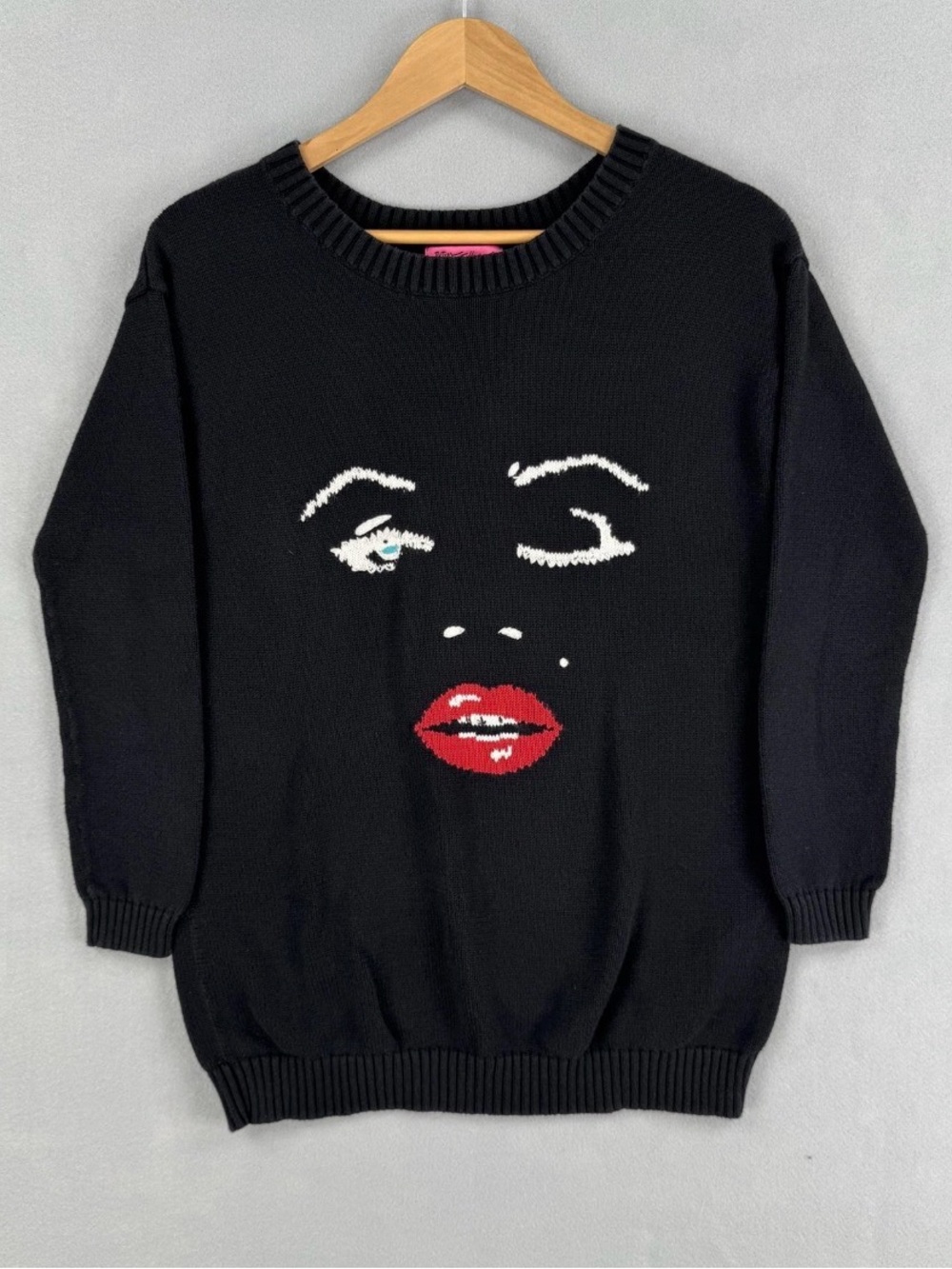 Vintage Betsey Johnson Marilyn Monroe sweater‎ - Hard to Find